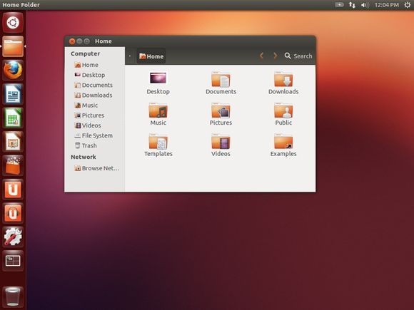 Výchozí pracovní plocha Ubuntu je prázdná a Windows se příliš nepodobá