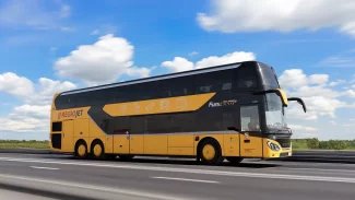 Nový autobus Setra od společnosti RegioJet