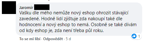 Stále vznikají nové e-shopy. Co na to lidé na sociálních sítích?