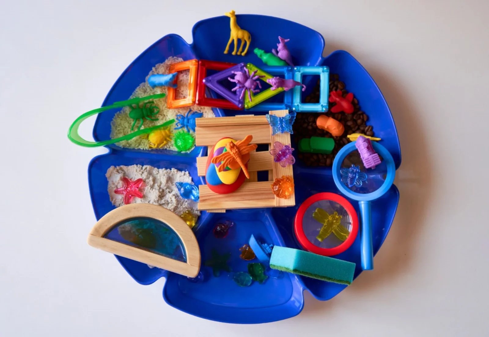 Sensory play sada - Smyslový poklad