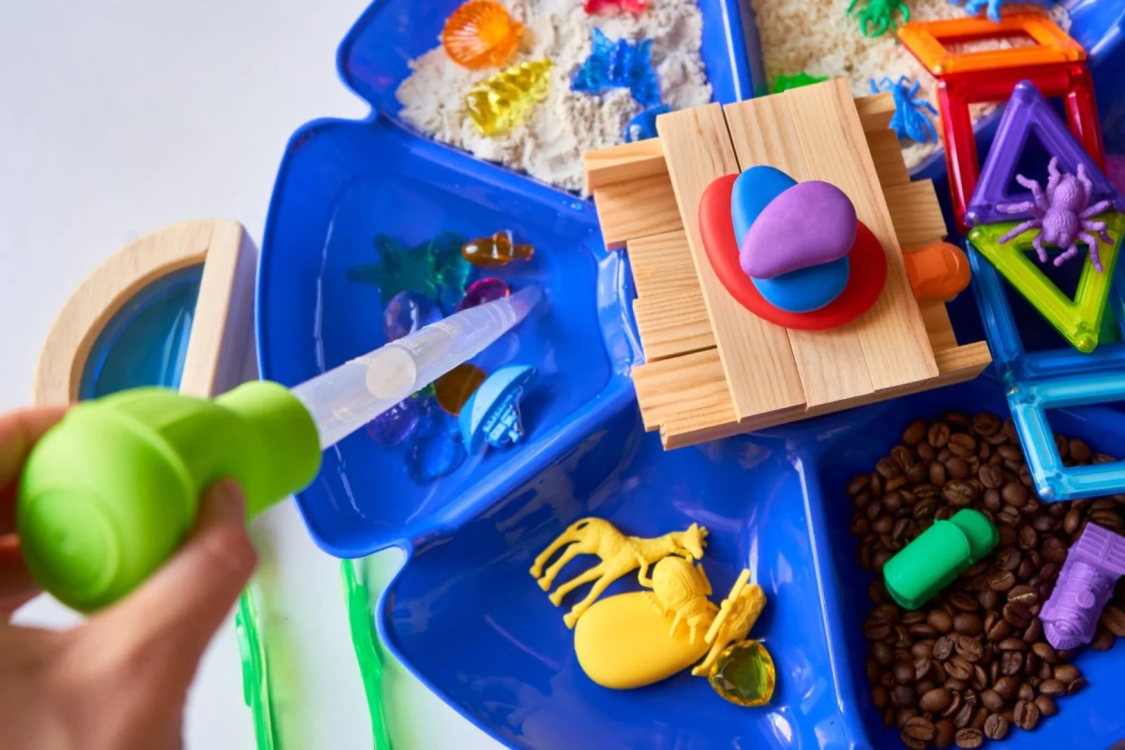 Sensory play sada - Smyslový poklad