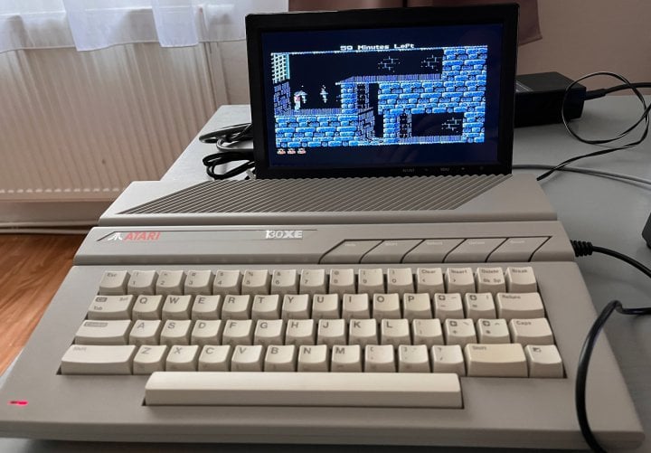 Autor: Michal Tauchman, podle licence: <a href="http://creativecommons.org/licenses/by-sa/4.0/deed.en">CC BY-SA 4.0</a> Začátek samotné hry Prince of Persia.