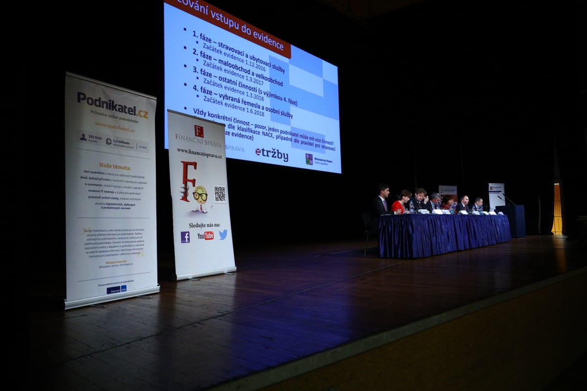 Jak to vypadalo na konferenci k EET v Praze