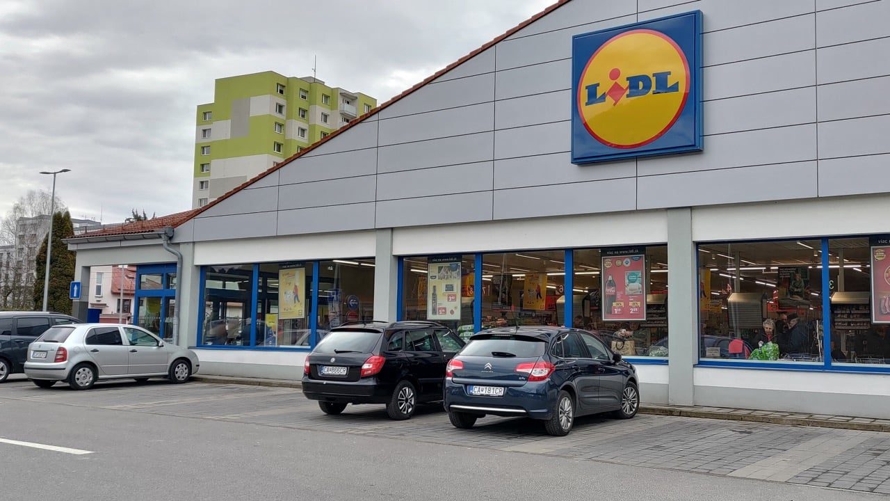 Ceny v Lidlu, Čadca (SK) 30. 3. 2023