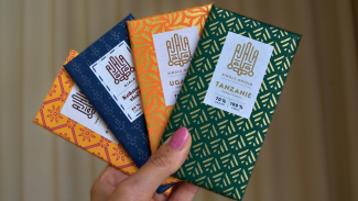 Čokoláda od společnosti Ajala