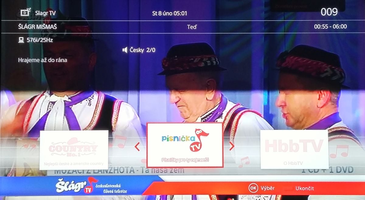 Písnička TV nebo TV Písnička?