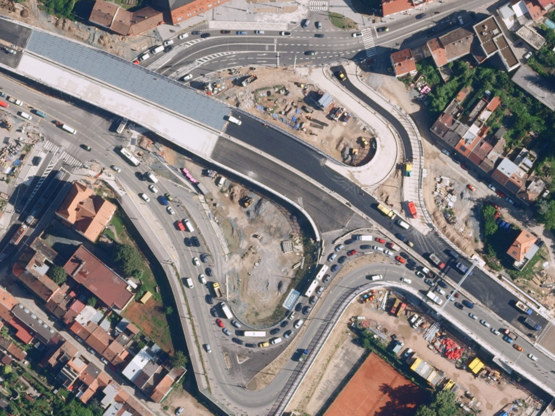 Ortofoto ČUZK, léto 2024