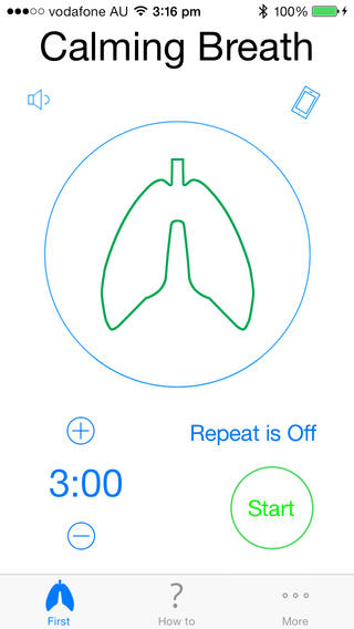 App: Calming Breath