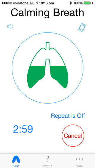 App: Calming Breath