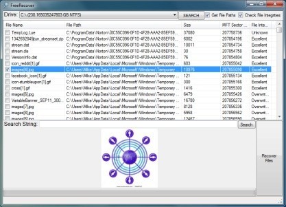 FreeRecover obnoví nechtěně smazaná data