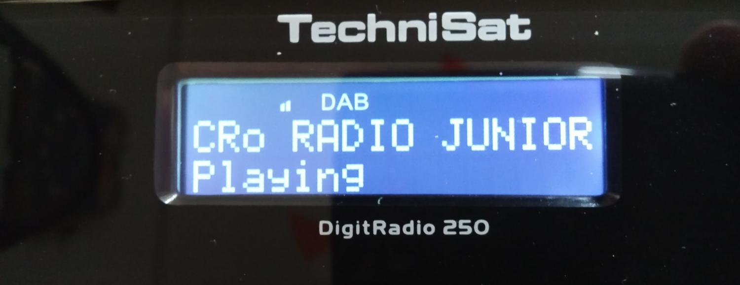 Technisat DigitRadio 250 - ladění DAB