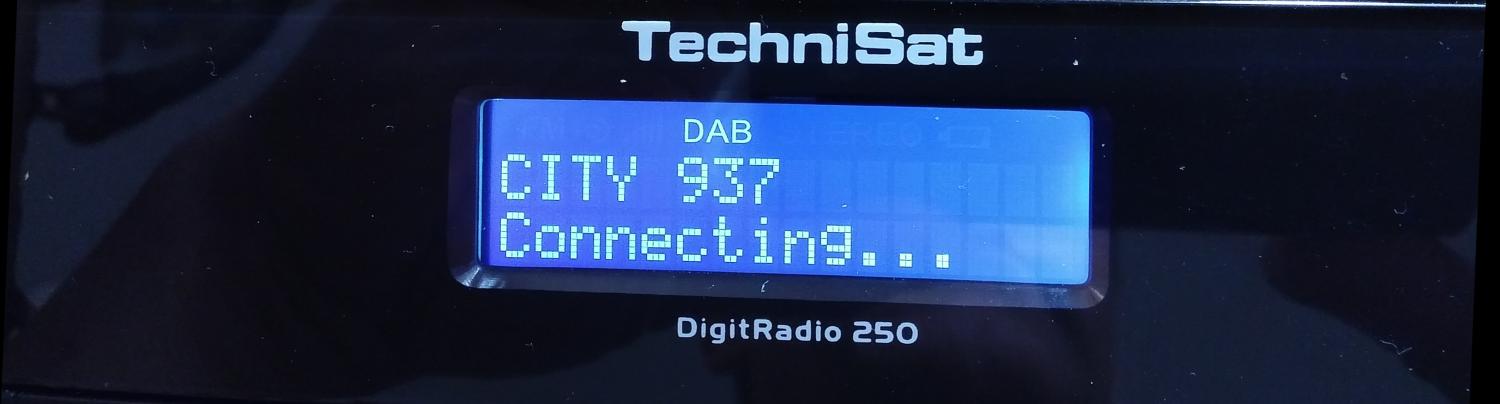 Technisat DigitRadio 250 - ladění DAB