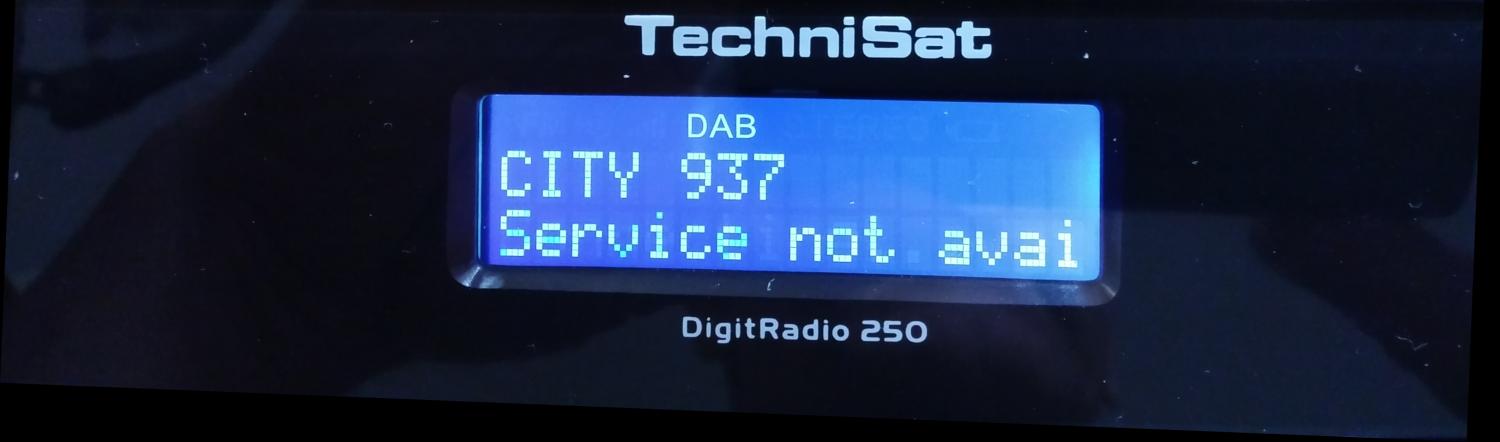 Technisat DigitRadio 250 - ladění DAB
