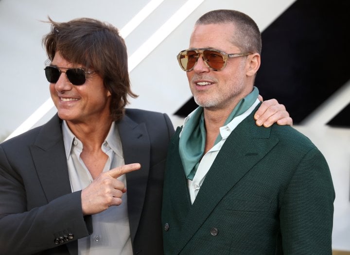 Tom Cruise a Brad Pitt