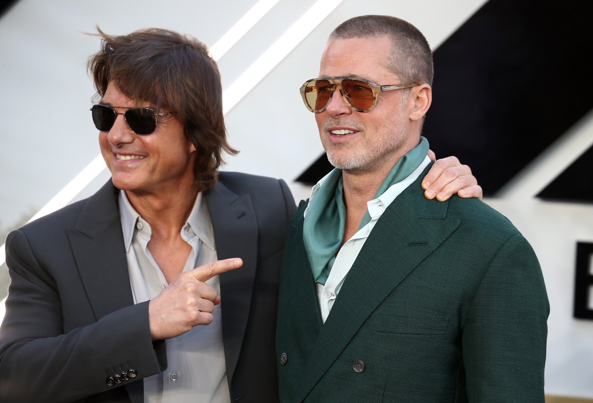 Tom Cruise a Brad Pitt