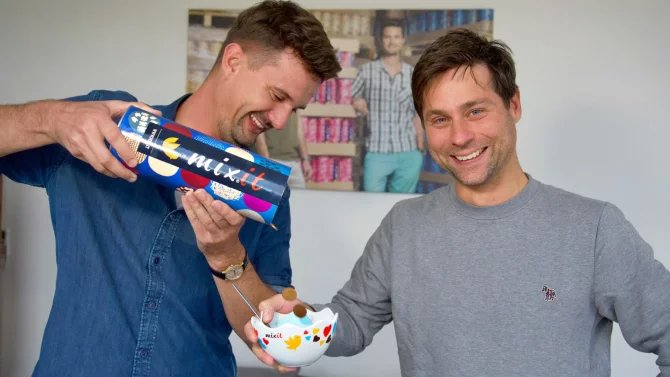 Tomáš Huber a Martin Wallner, spolumajitelé společnosti Mixit