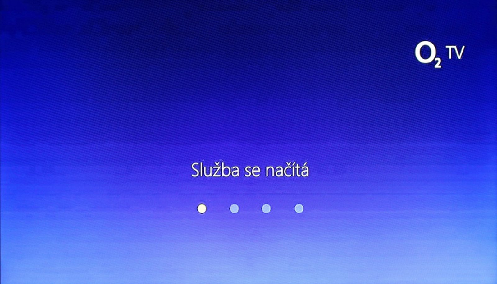 Uživatelské prostředí  O2 TV – hlavní menu