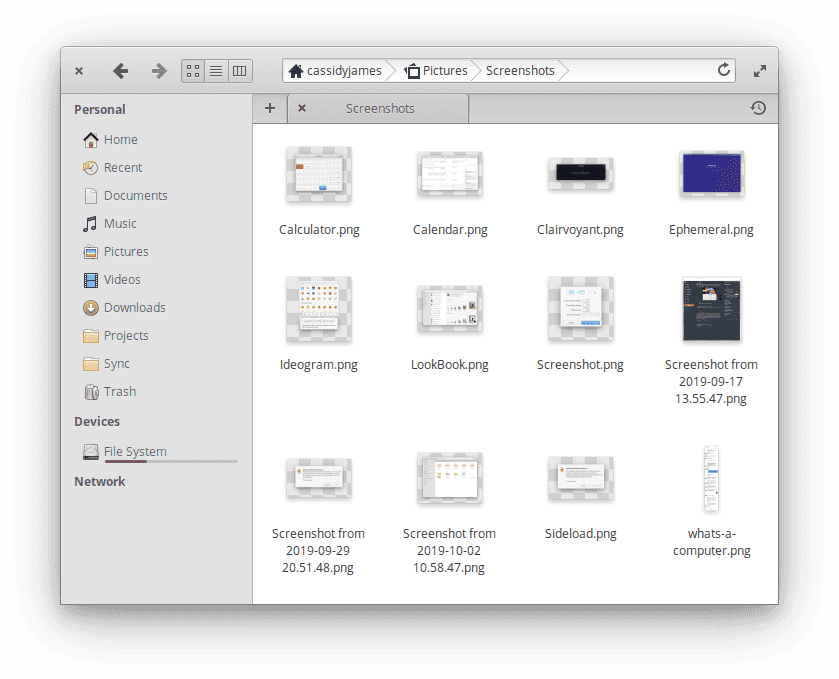 elementary OS 5.1 Hera - galerie tvůrců