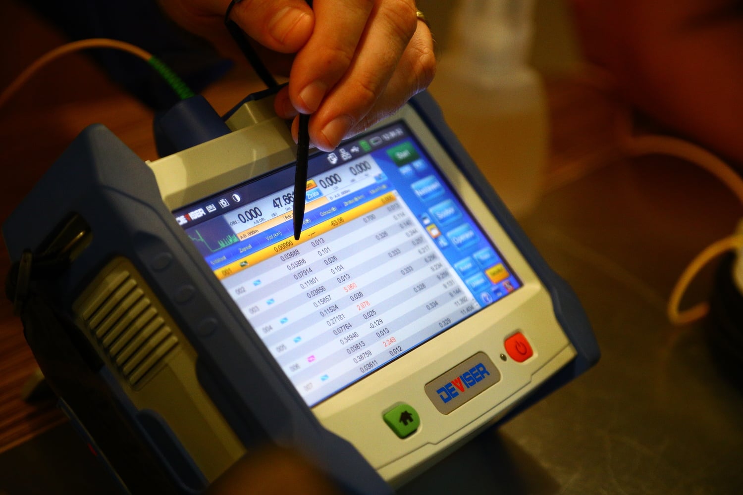 Pro technika je mnohem přehlednější tabulka, kde jsou vidět jednotlivé ztráty.