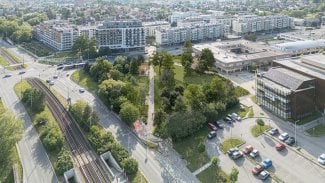 Sofijské náměstí v Modřanech