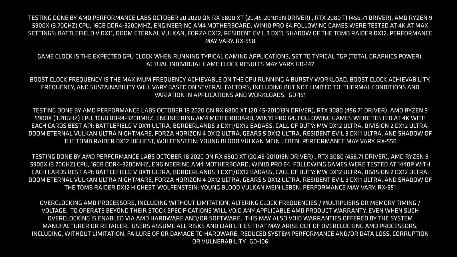 Odhalení grafik AMD Radeon RX 6800 RX 6800 XT a RX 6900 XT 42