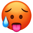 emoji přehřátí