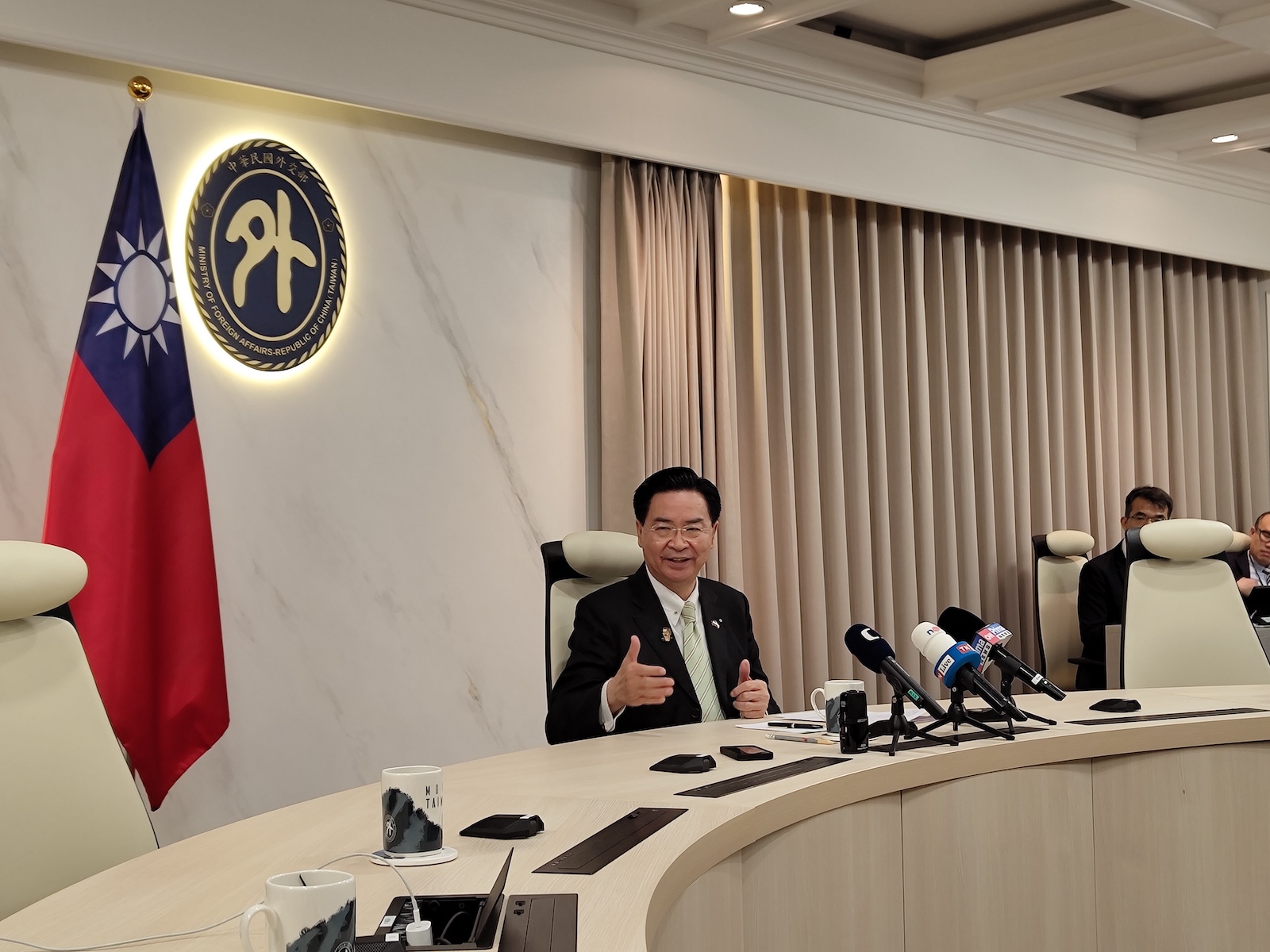 Joseph Wu, ministr zahraničí Tchaj-wanu