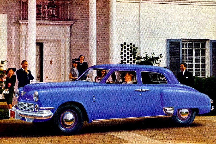 Studebaker Commander Land Cruiser z roku 1947 patřil k levnějším americkým modelům a na naše silnice se dostal také