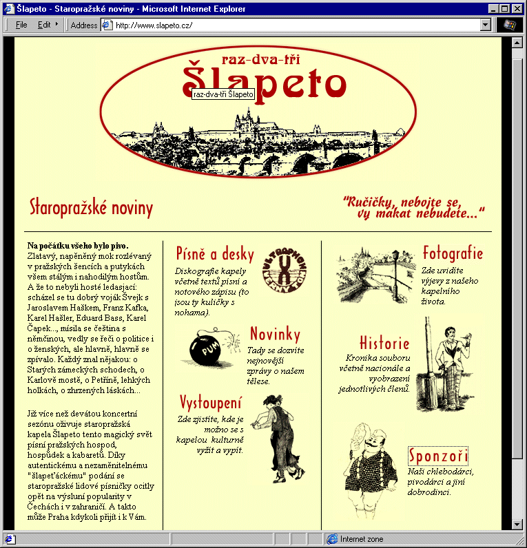 Český Internet v roce 1998