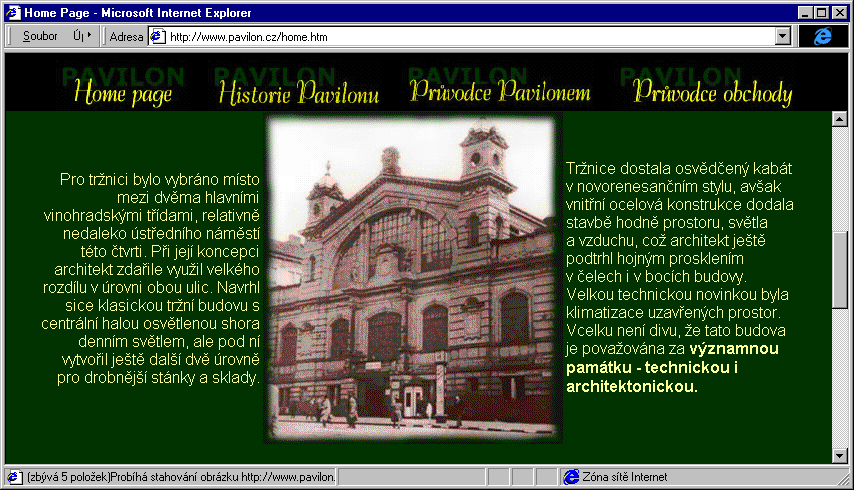 Český Internet v roce 1998