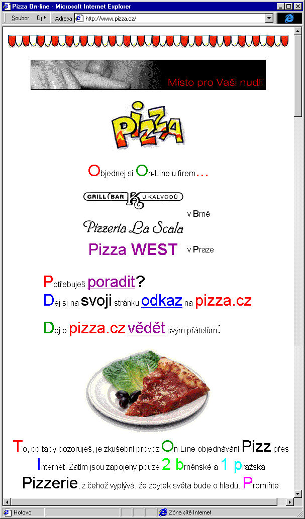 Český Internet v roce 1998