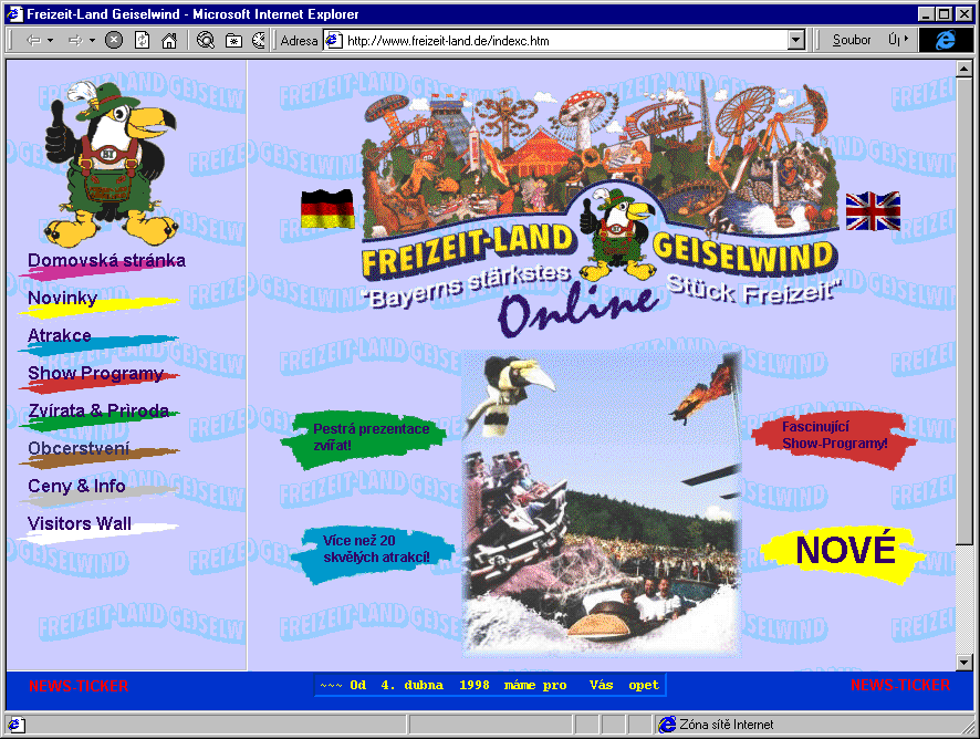 Český Internet v roce 1998