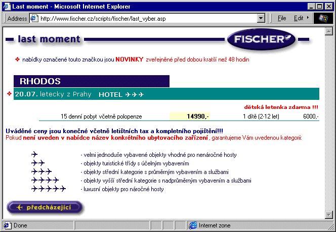 Český Internet v roce 1998