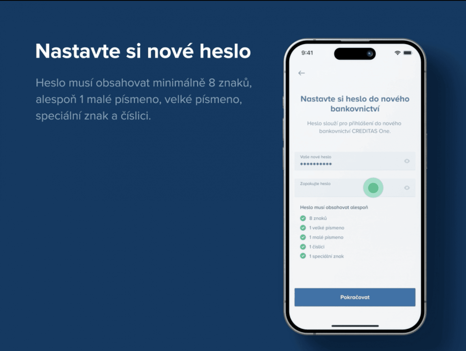 CREDITAS One, internetové a mobilní bankovnictví od Banky CREDITAS, spuštěné k 19. 11. 2025.