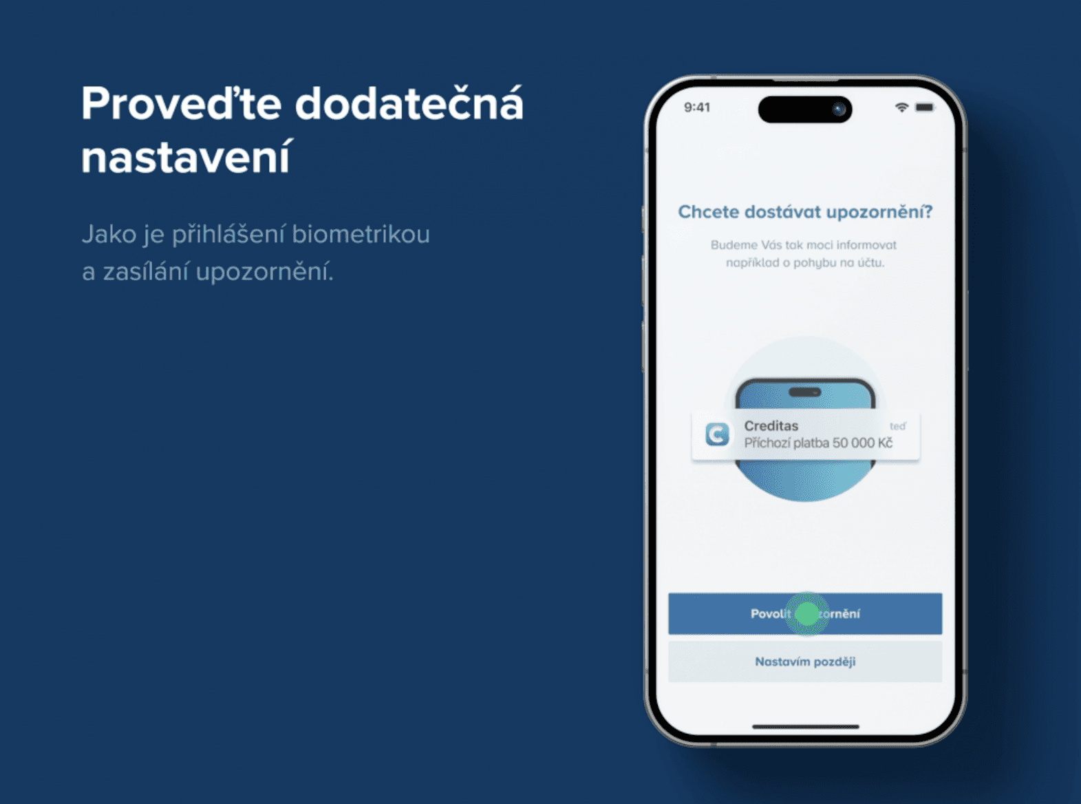 CREDITAS One, internetové a mobilní bankovnictví od Banky CREDITAS, spuštěné k 19. 11. 2025.
