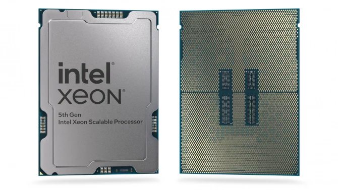 Procesor Intel Xeon Scalable 5. generace (Emerald Rapids)