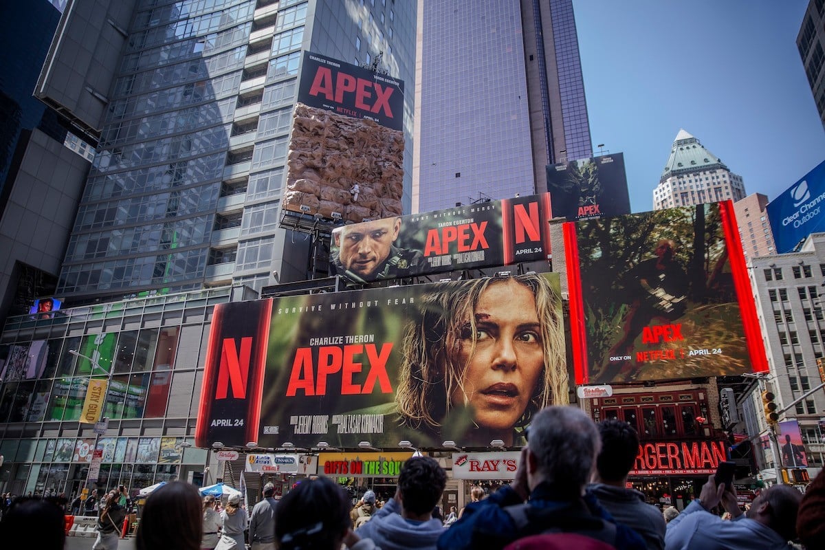 Kampaň Netflixu k filmu APEX