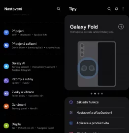 Pro neznalce nabízí Samsung praktické návody pro pochopení a naučení se všech funkcí Z Foldu6