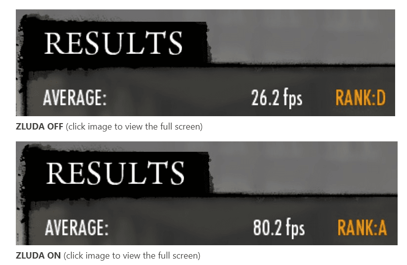 Benchmark akcelerace PhysX pomocí ZLUDA ve hře Mafia II