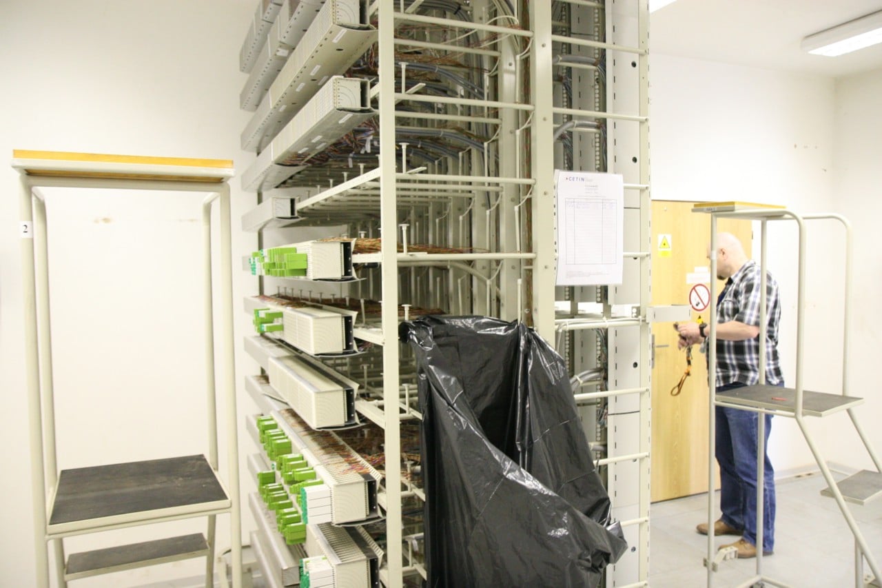 Návštěva ústředny a výjezd k překopnutému metalickému kabelu