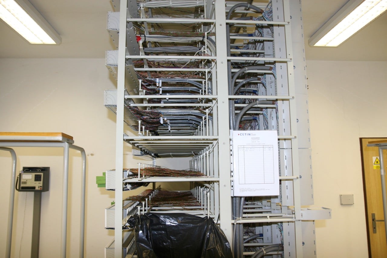 Návštěva ústředny a výjezd k překopnutému metalickému kabelu