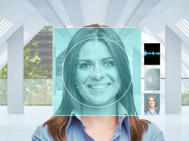 Technologie rozpoznávání obličeje, ilustrační foto
