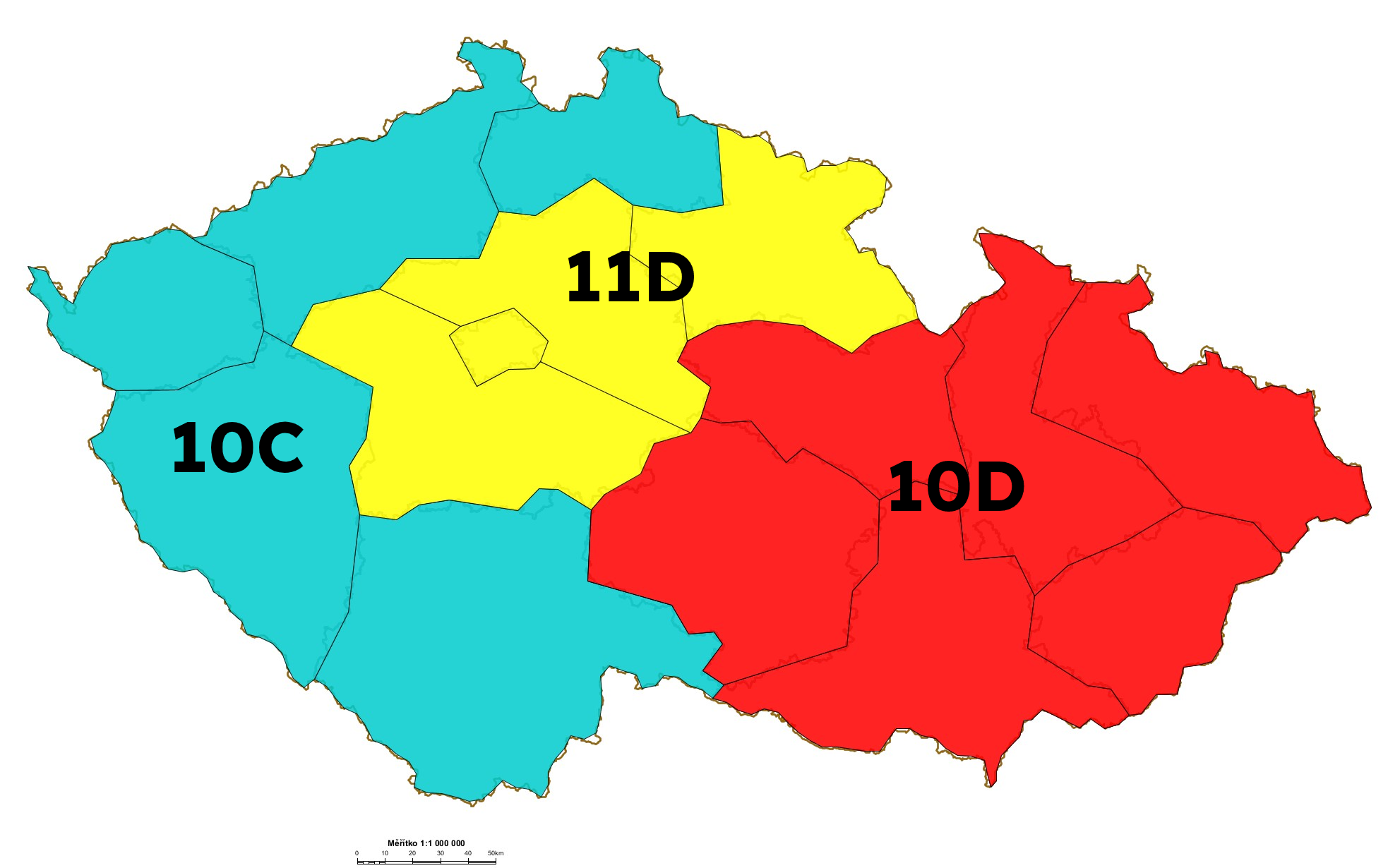 Návrh DAB+ vysílací sítě B