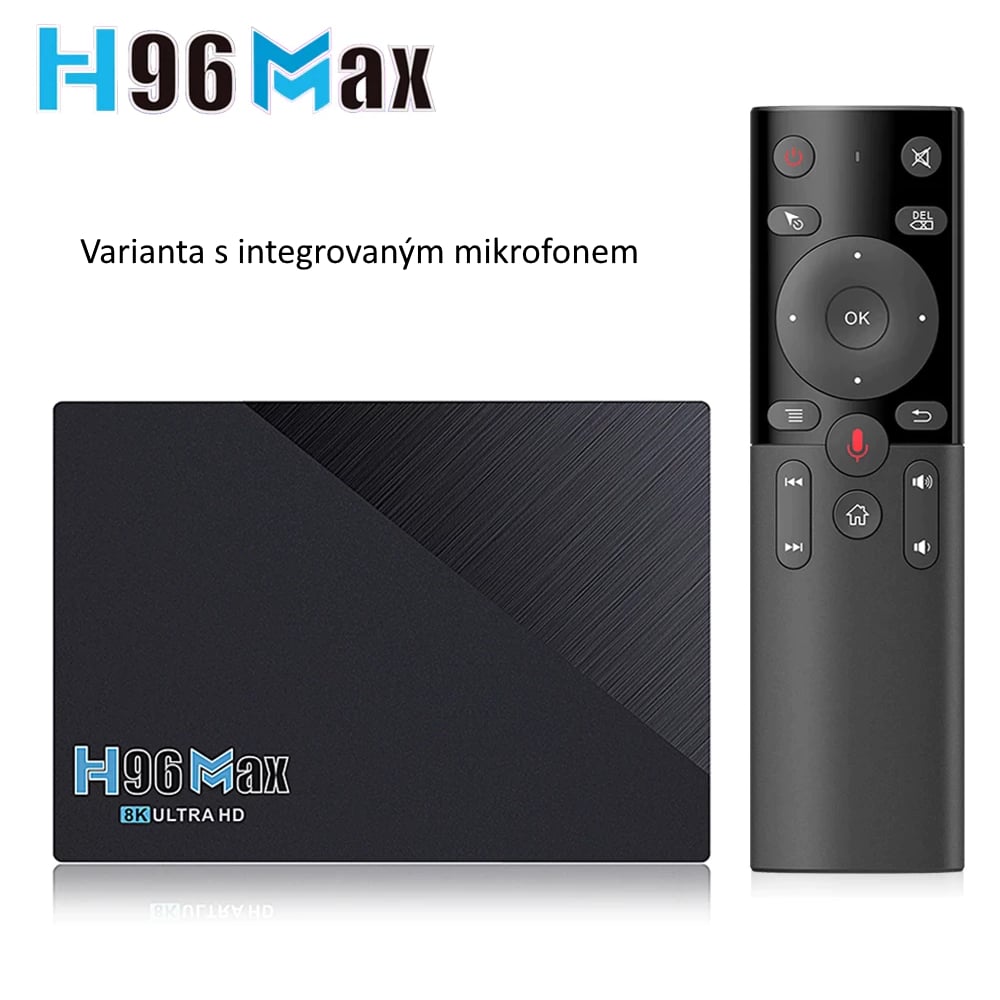 Přístroje H96 MAX s procesorem RK3566