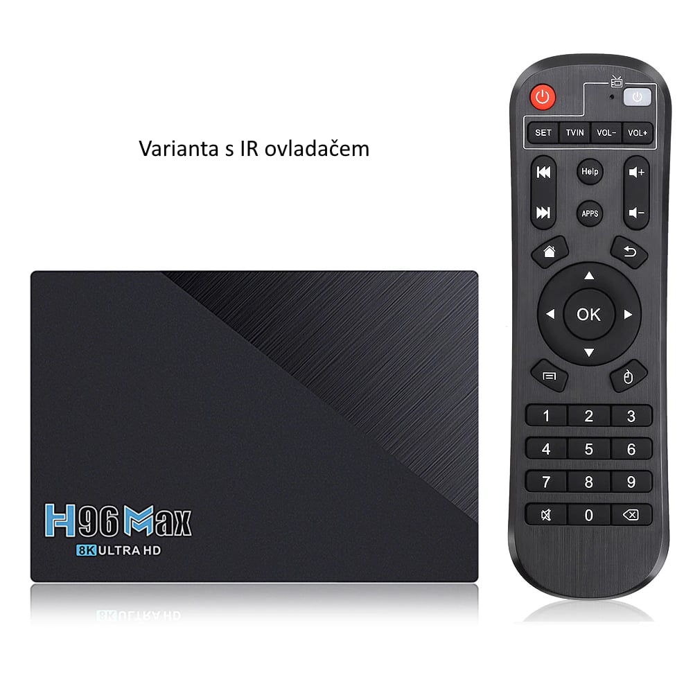 Přístroje H96 MAX s procesorem RK3566