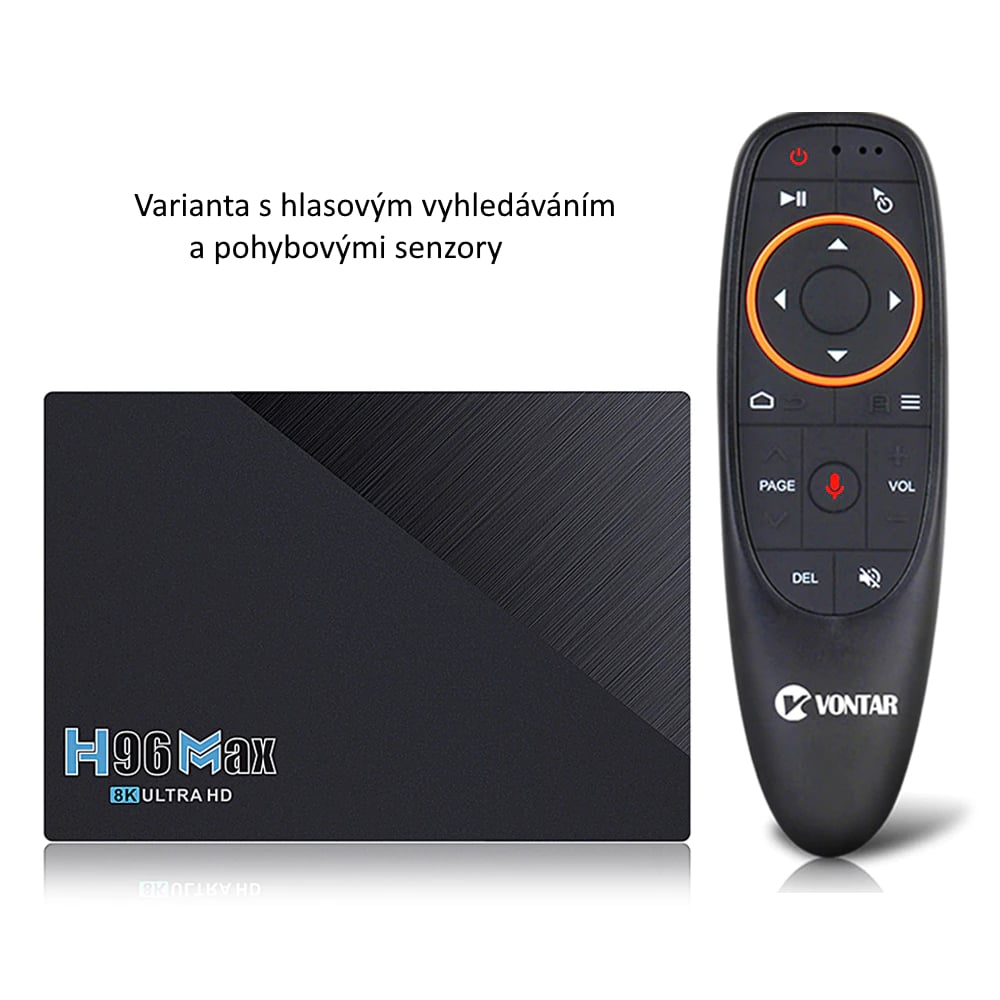 Přístroje H96 MAX s procesorem RK3566