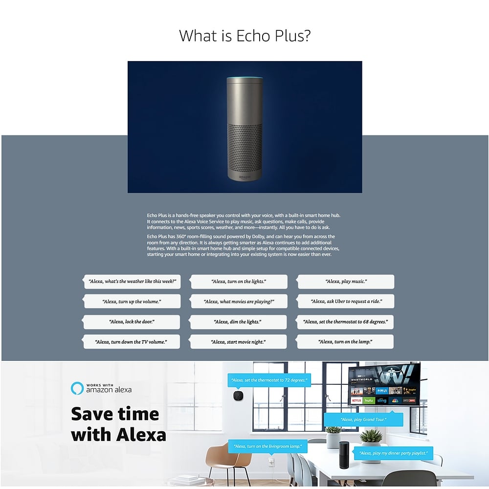 Přístroje s umělou inteligencí Amazon Alexa