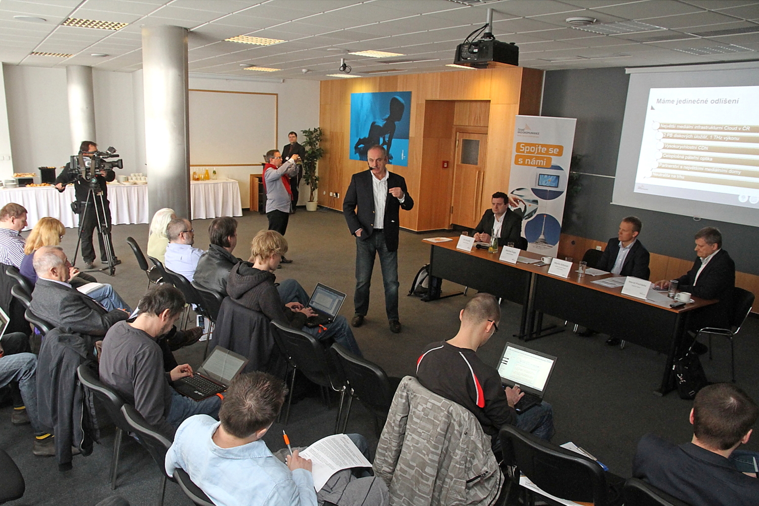 Tisková konference Českých Radiokomunikací - 18. března 2014