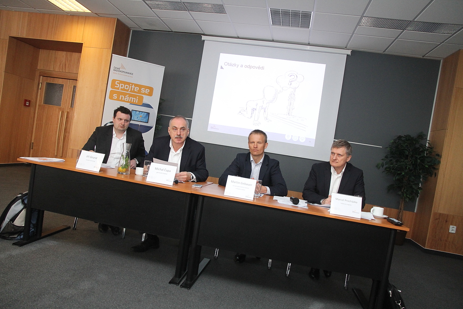 Tisková konference Českých Radiokomunikací - 18. března 2014