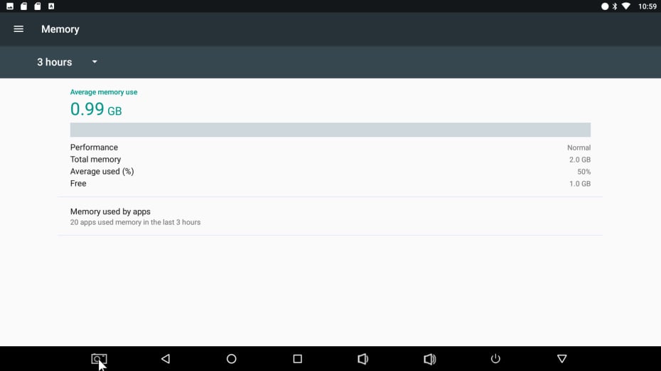 H96 Pro mini - uživatelské prostředí